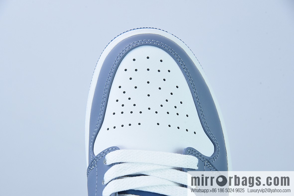 Air Jordan 1 Low AJ1 Joe 1 Navy blue, low-top cultural leisure sports shoes Item number: 553558-414