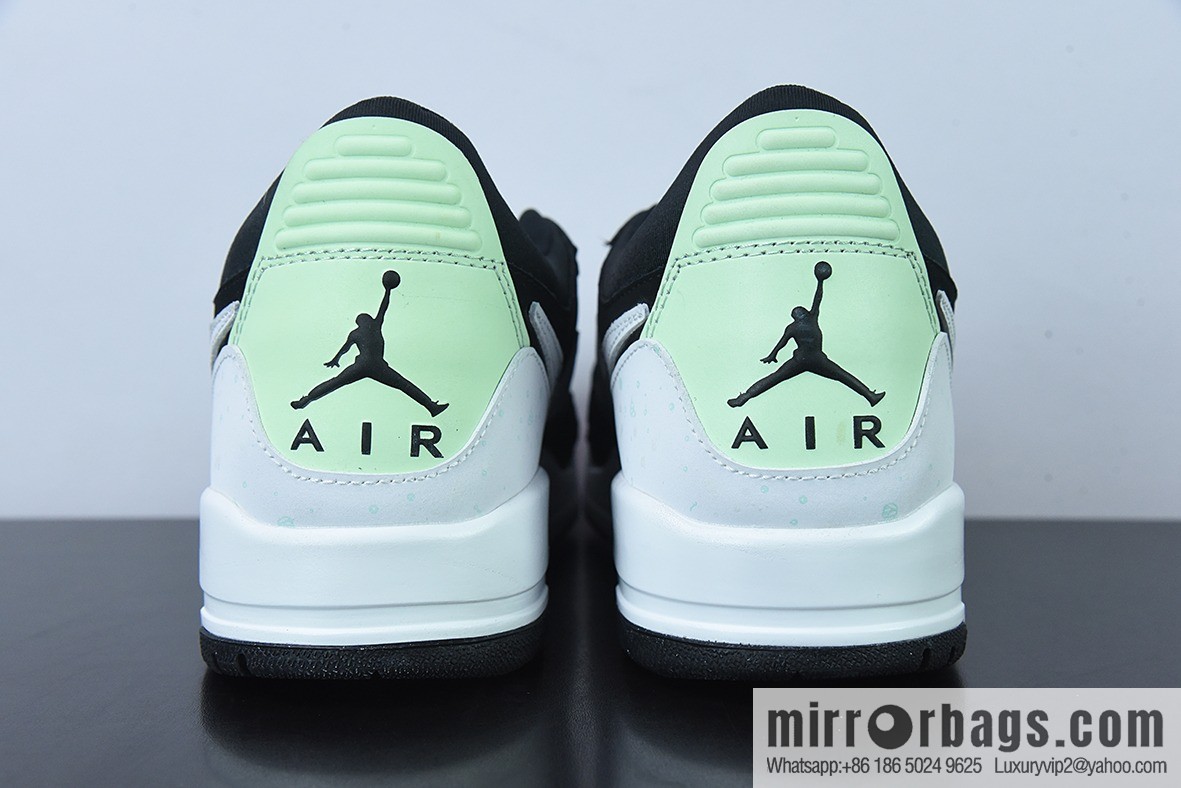 O01M4 tested version Air Jordan Legacy 312 Low fluorescent ink splashing panda low top sneakers Item number: CJ5500-013