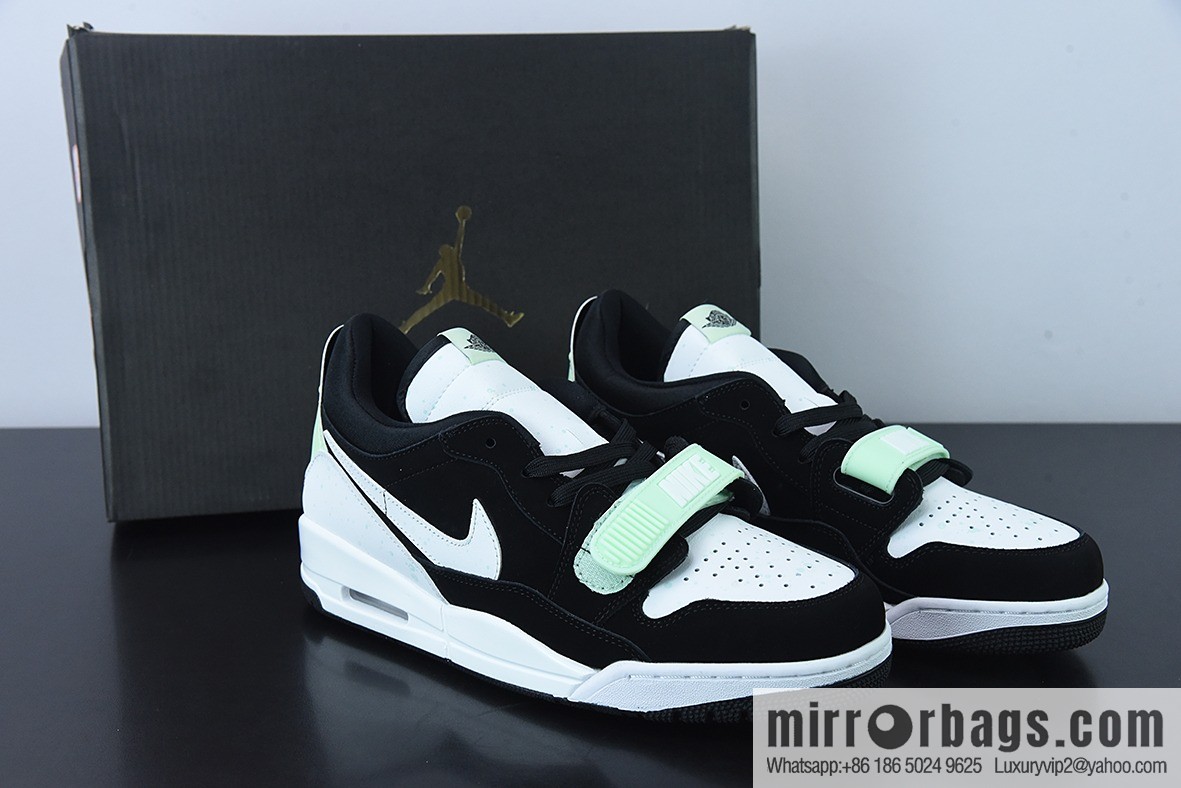O01M4 tested version Air Jordan Legacy 312 Low fluorescent ink splashing panda low top sneakers Item number: CJ5500-013