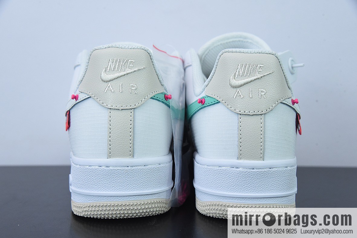 NK Air Force 1 Low Air Force One low-top versatile leisure sports shoes, white powder patchwork Item number: DX6061-111