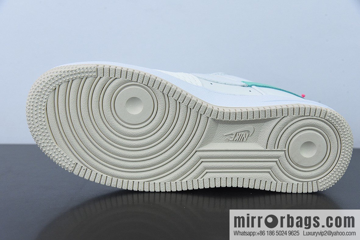 NK Air Force 1 Low Air Force One low-top versatile leisure sports shoes, white powder patchwork Item number: DX6061-111