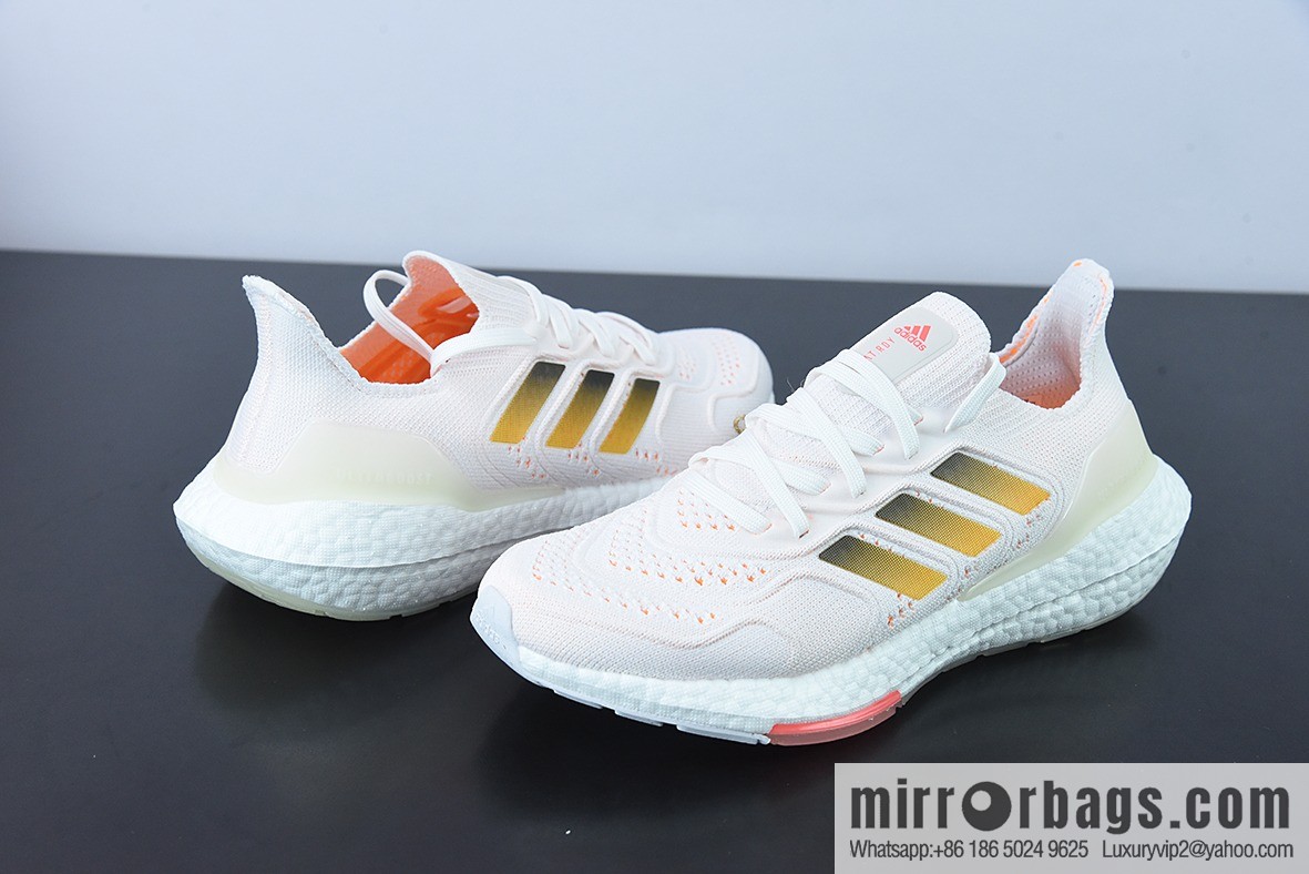 AD Ultra Boost ub2022 Consortium full palm popcorn running shoes pink Item number: GX8057