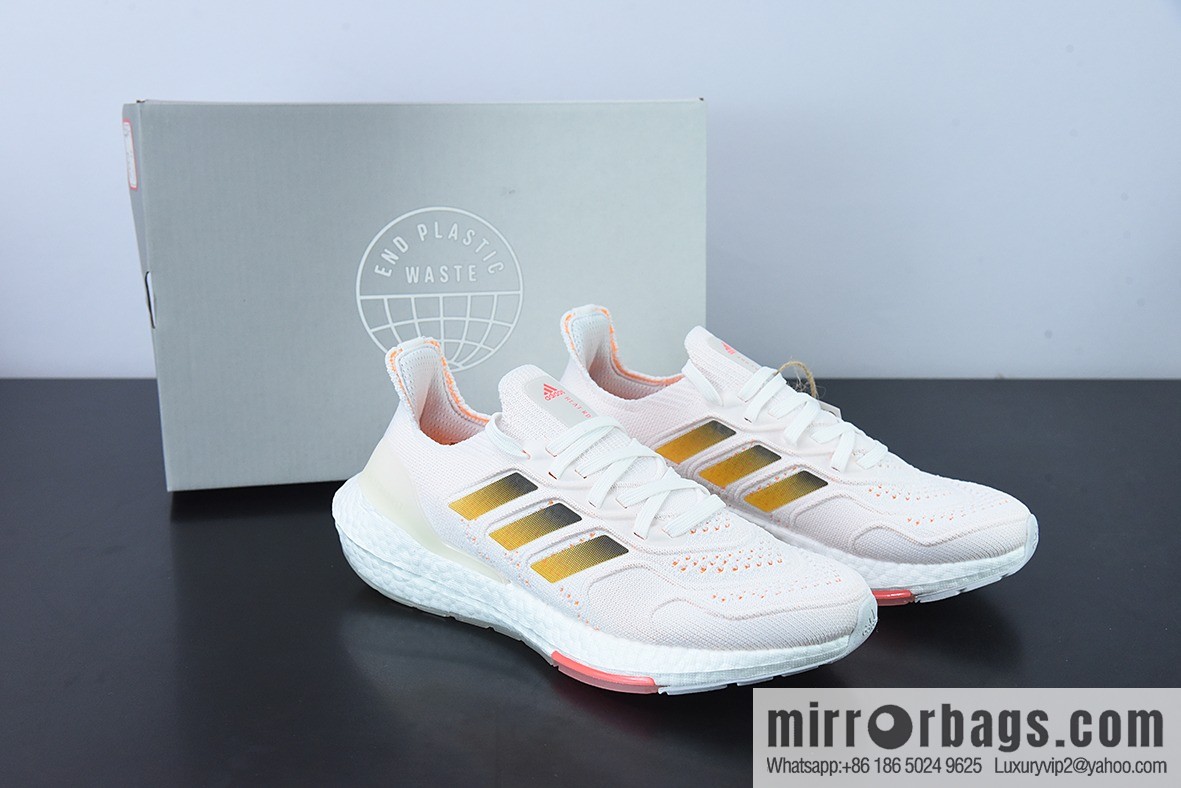 AD Ultra Boost ub2022 Consortium full palm popcorn running shoes pink Item number: GX8057