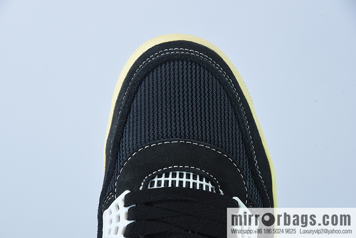 AJ4 AIR JORDAN 4 Item number: DC9533 001 UN joint, knight, south coast, black and blue sneakers