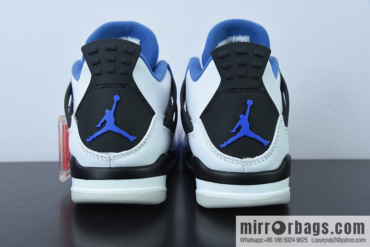 D0F1S5 pure original Air Jordan 4 Retro MotorsportsAJ4 racing blue men sneakers item number: 308497-117