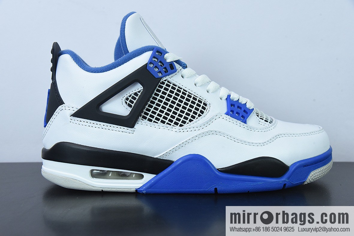 D0F1S5 pure original Air Jordan 4 Retro MotorsportsAJ4 racing blue men sneakers item number: 308497-117