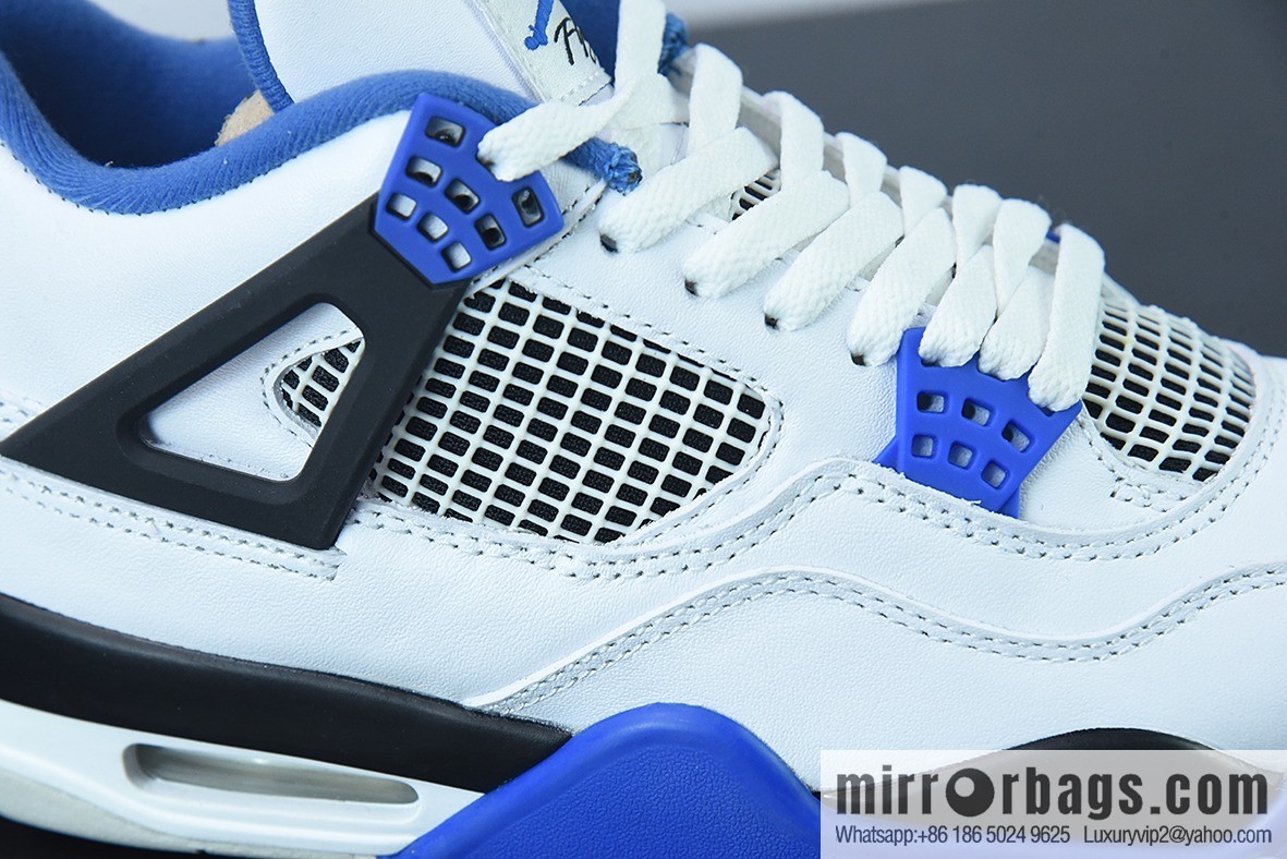 D0F1S5 pure original Air Jordan 4 Retro MotorsportsAJ4 racing blue men sneakers item number: 308497-117