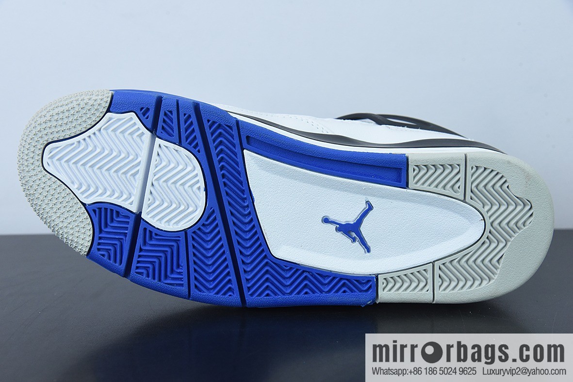 D0F1S5 pure original Air Jordan 4 Retro MotorsportsAJ4 racing blue men sneakers item number: 308497-117