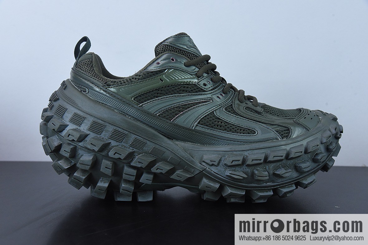 BALE * CIAGA Defender Rubber Platform Sneakers series, low-top sneakers