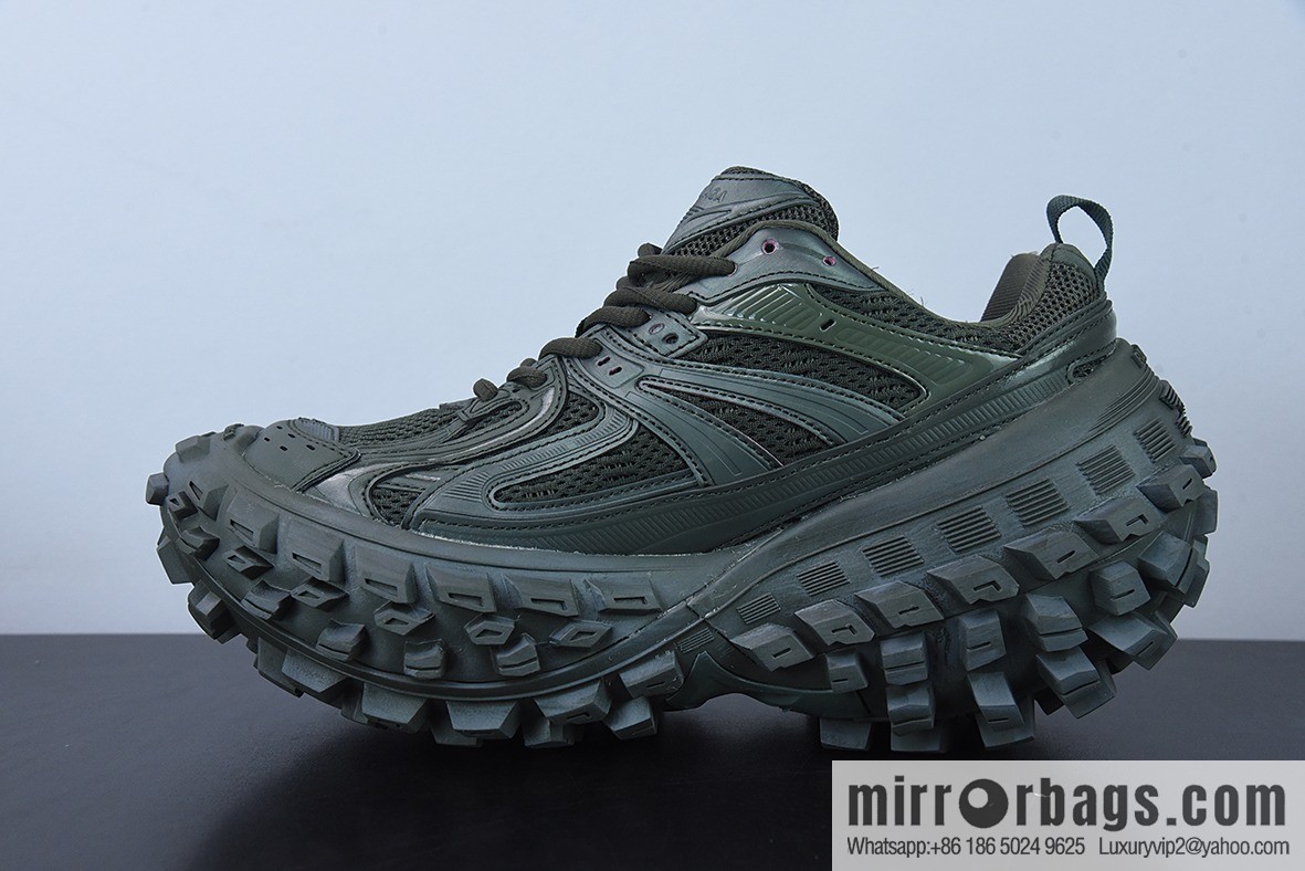 BALE * CIAGA Defender Rubber Platform Sneakers series, low-top sneakers