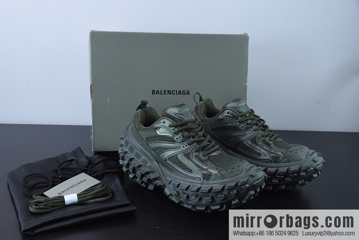 BALE * CIAGA Defender Rubber Platform Sneakers series, low-top sneakers