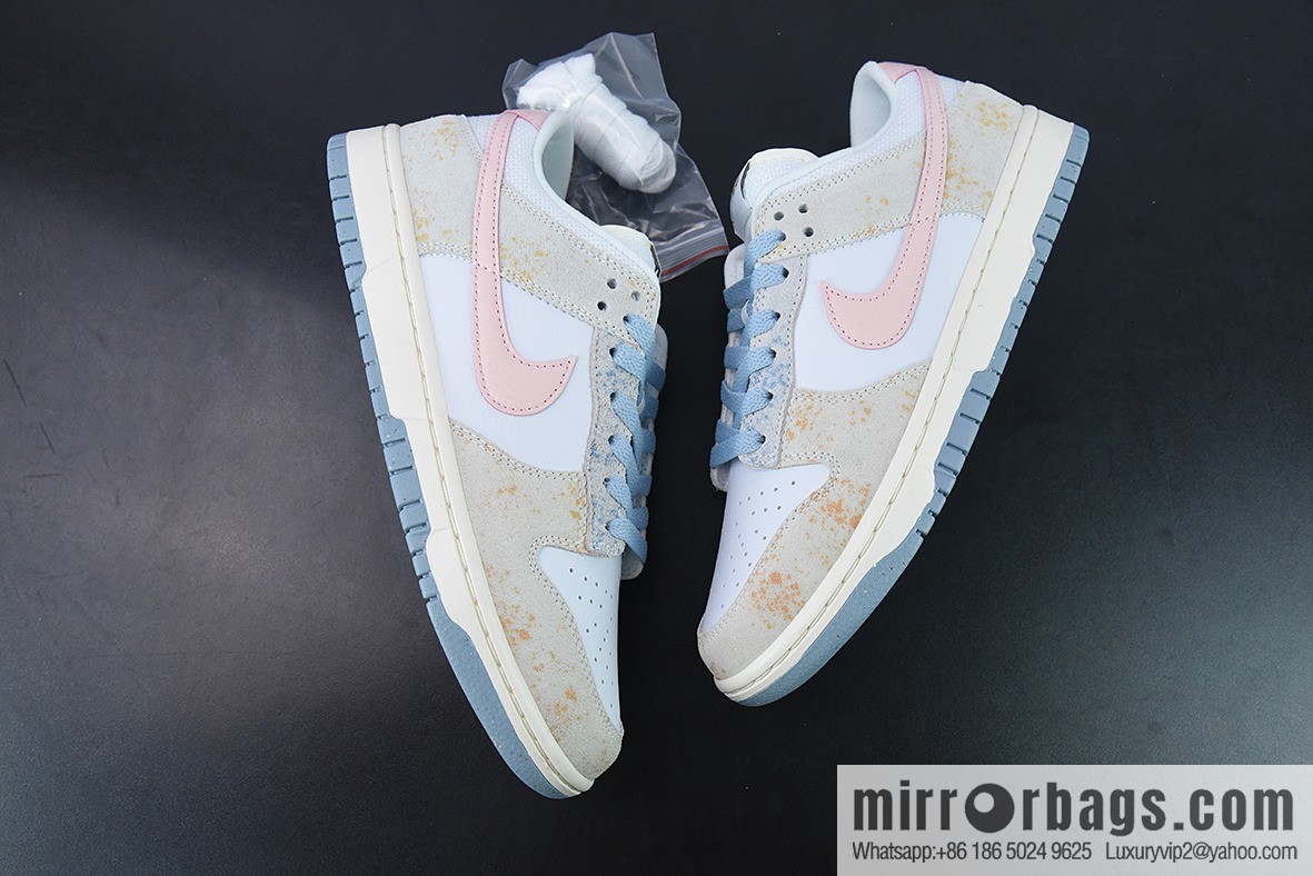 NK Dunk Low white gray rust low-top sports and leisure shoes, item number: DV6486-100