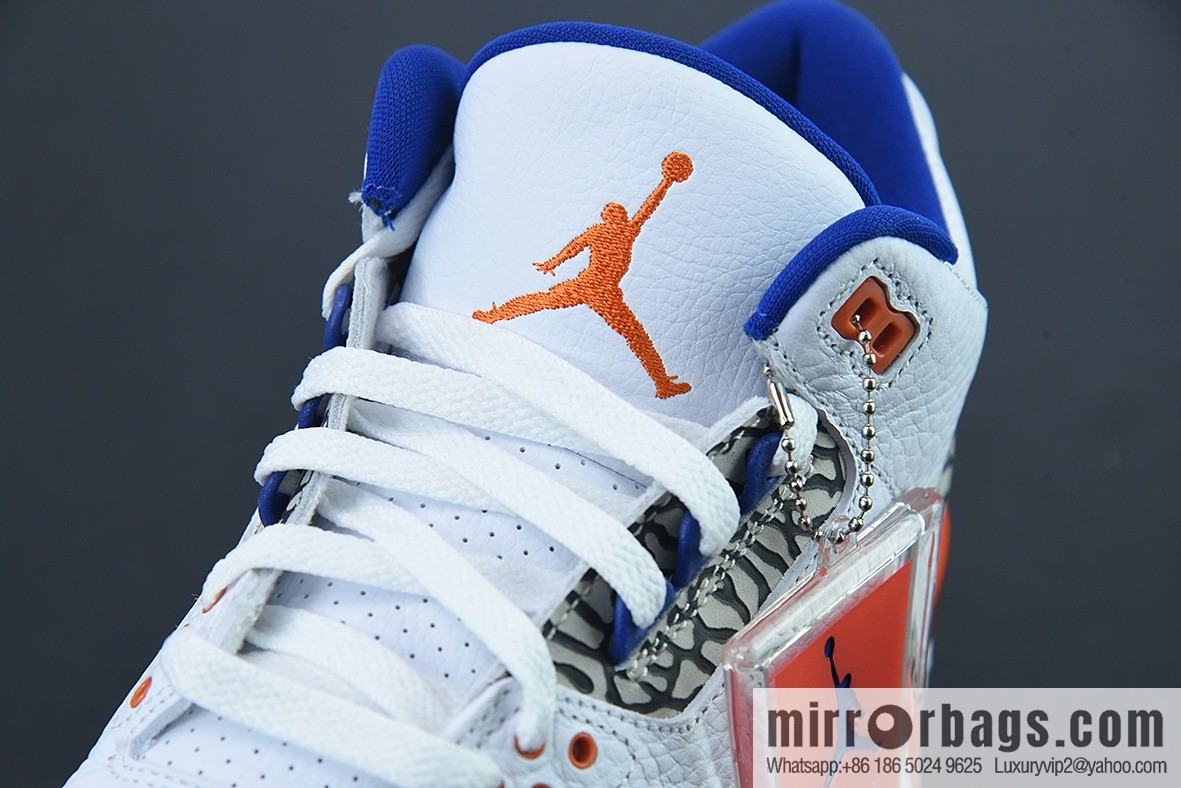 L00H6 Pure Original Air Jordan 3 Retro aj3 Knicks Men's sneakers 136064-148