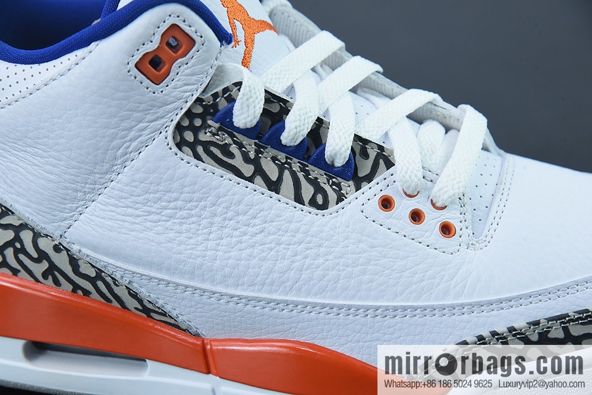 L00H6 Pure Original Air Jordan 3 Retro aj3 Knicks Men's sneakers 136064-148
