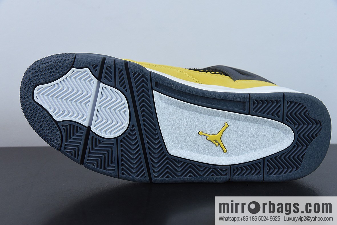 Air Jordan 4 Retro Lightning AJ4 electric mother, yellow lightning men's basketball shoes, item number: CT8527-700