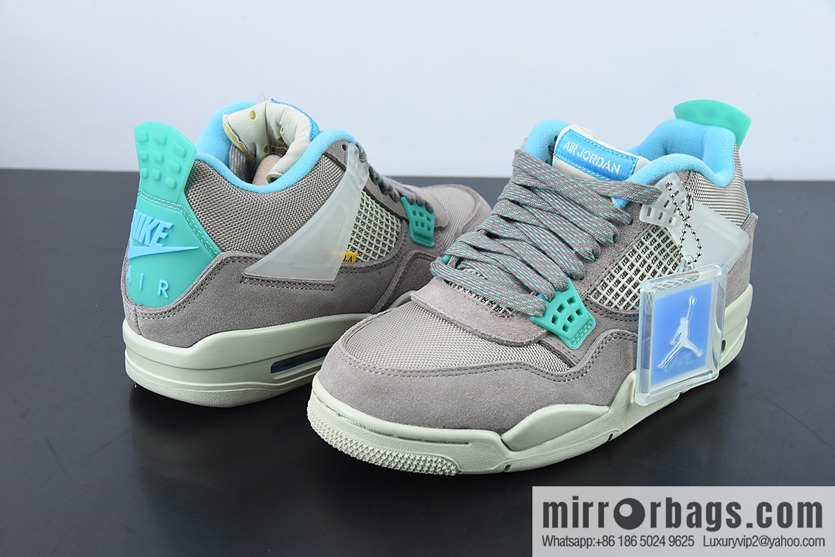 Air Jordan 4 AJ4 gray-green Union LA joint 30th anniversary sneakers item number: DJ5718 242