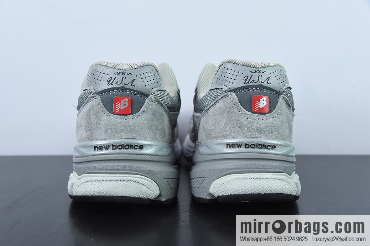 New Balance 990 V3 white gray, American official Vintage leisure sports jogging shoes item number: M990GY3