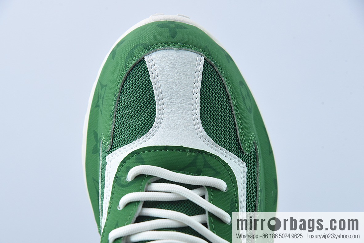 LV/Louis Vuitton 2021ss early spring new LV Trainer latest color scheme sneakers