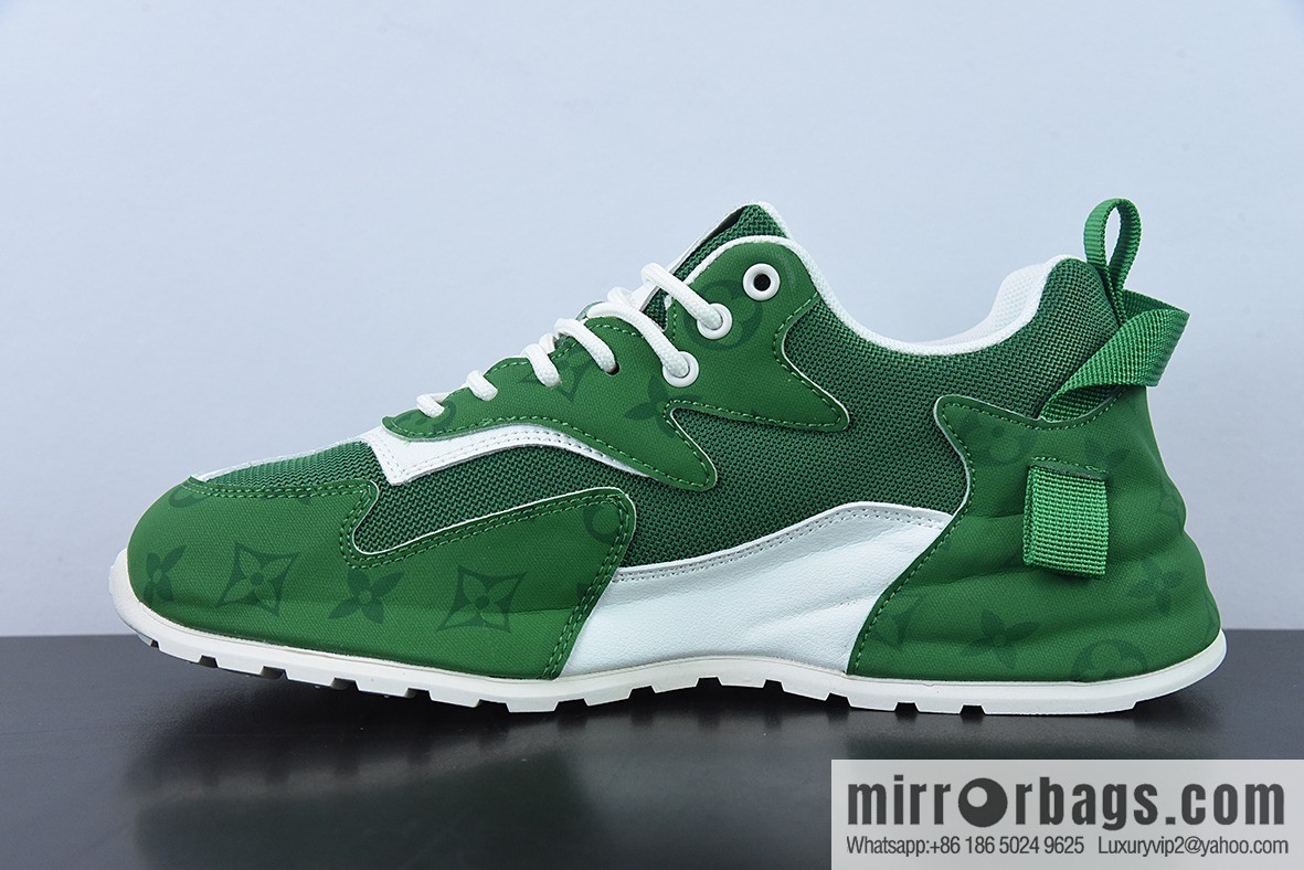 LV/Louis Vuitton 2021ss early spring new LV Trainer latest color scheme sneakers