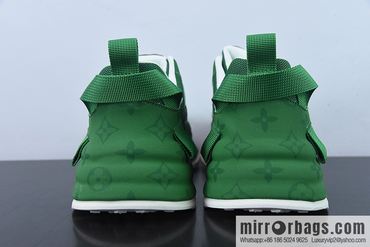 LV/Louis Vuitton 2021ss early spring new LV Trainer latest color scheme sneakers