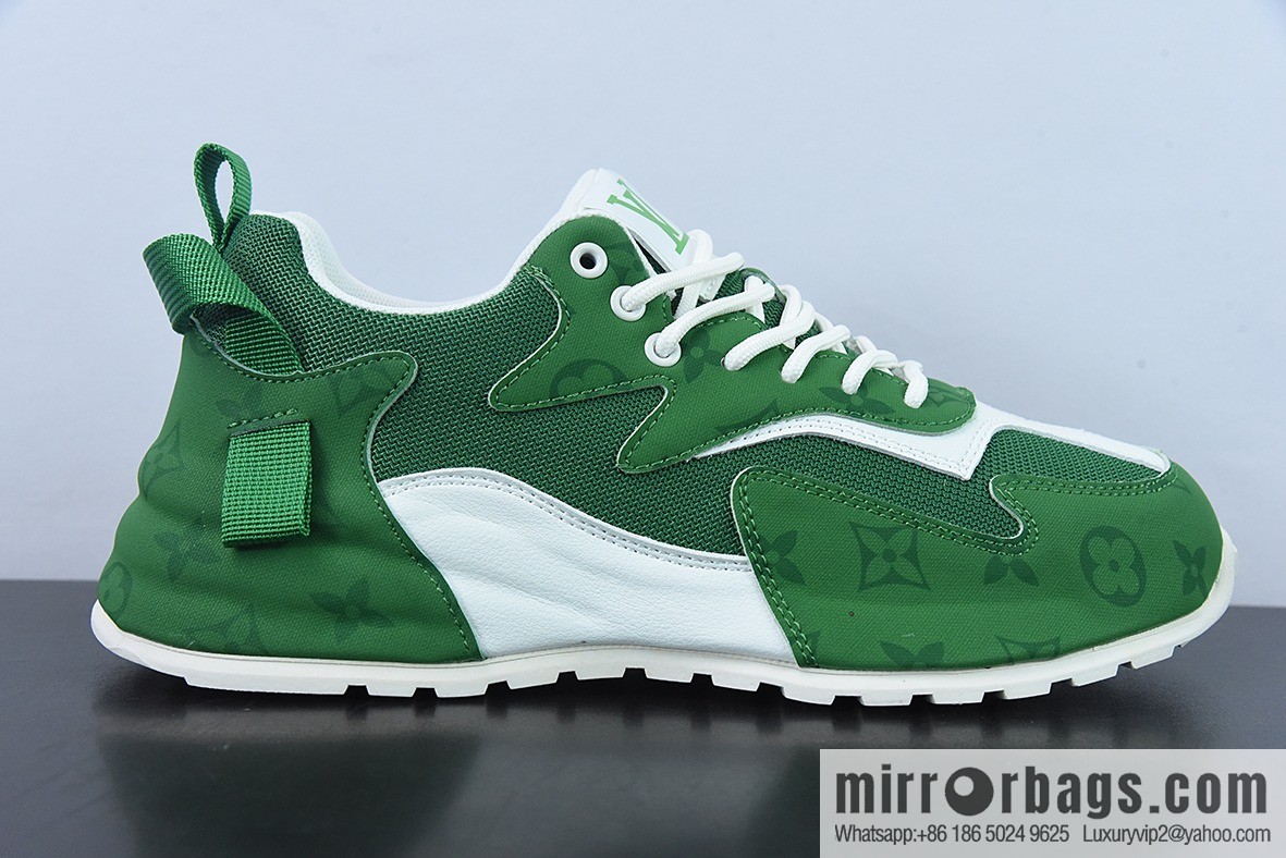 LV/Louis Vuitton 2021ss early spring new LV Trainer latest color scheme sneakers