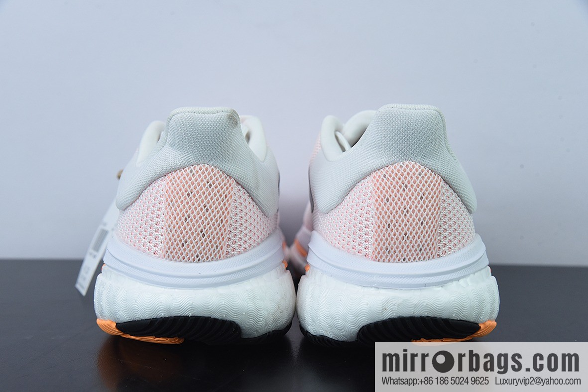 Ad Solar Glide 5 Adi's breathable cushioning popcorn running shoes, item number: GX5496