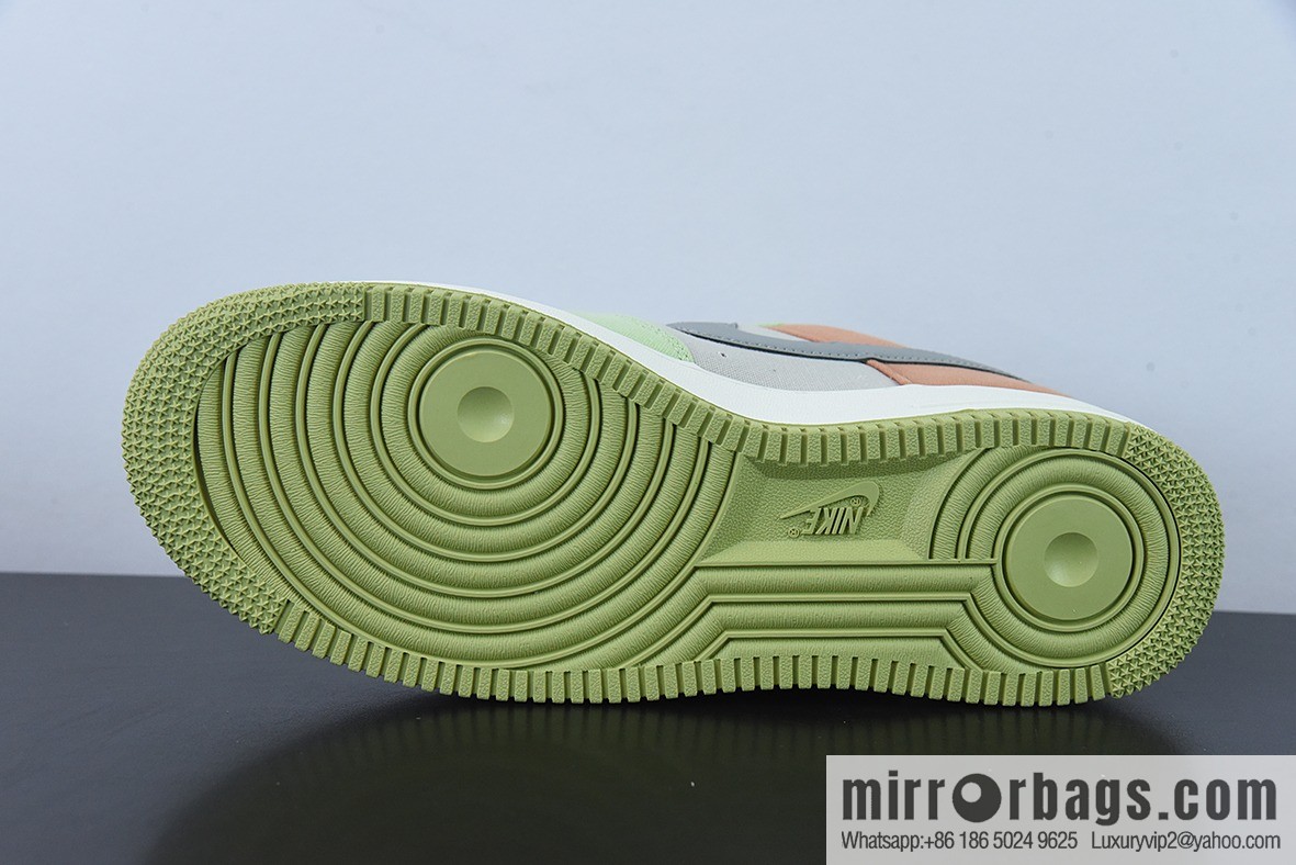 Nk Air Force 1 '07 Low gray cyan cloth surface, Air Force No. 1 low-top casual sneakers, item number: DG2296-015