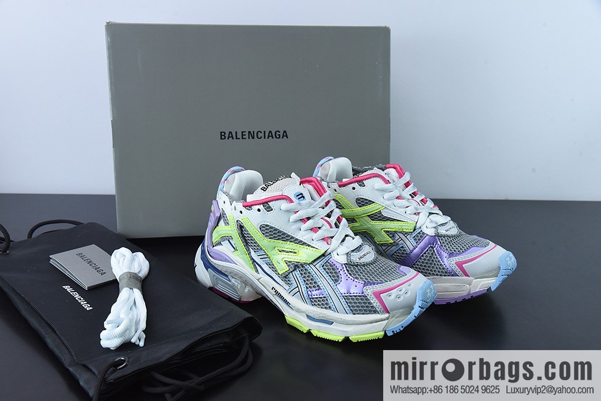 BALENCIAGA Balenciaga, the original imported first-layer leather 7.0 Vintage running shoes