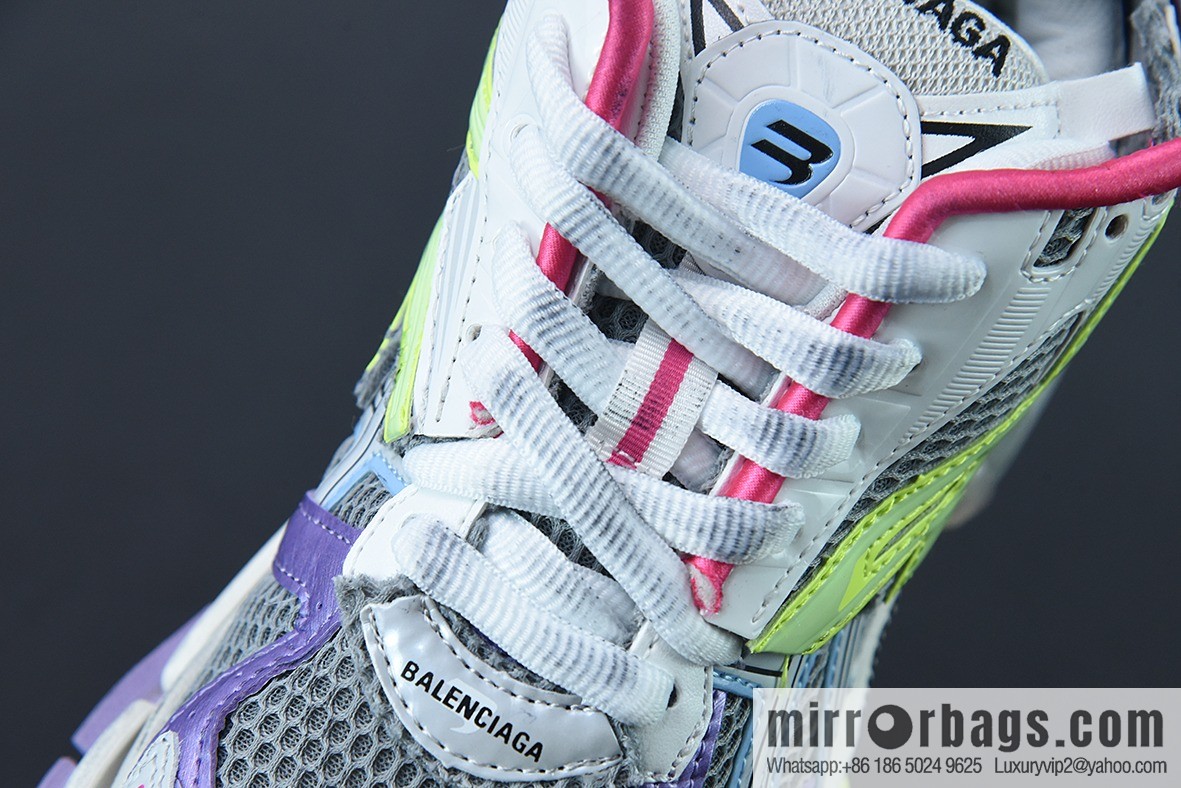 BALENCIAGA Balenciaga, the original imported first-layer leather 7.0 Vintage running shoes