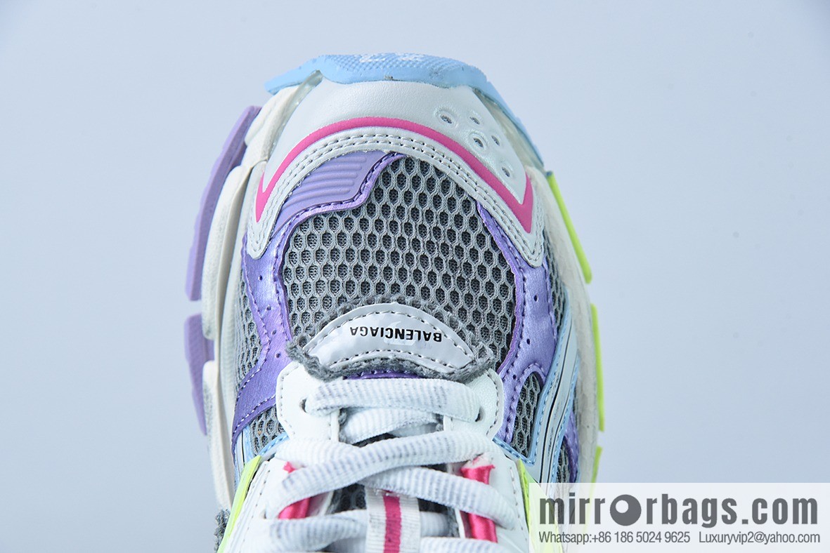BALENCIAGA Balenciaga, the original imported first-layer leather 7.0 Vintage running shoes