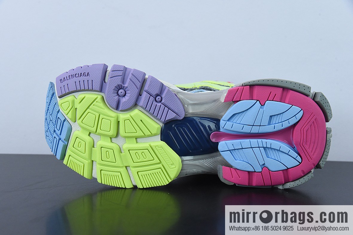 BALENCIAGA Balenciaga, the original imported first-layer leather 7.0 Vintage running shoes