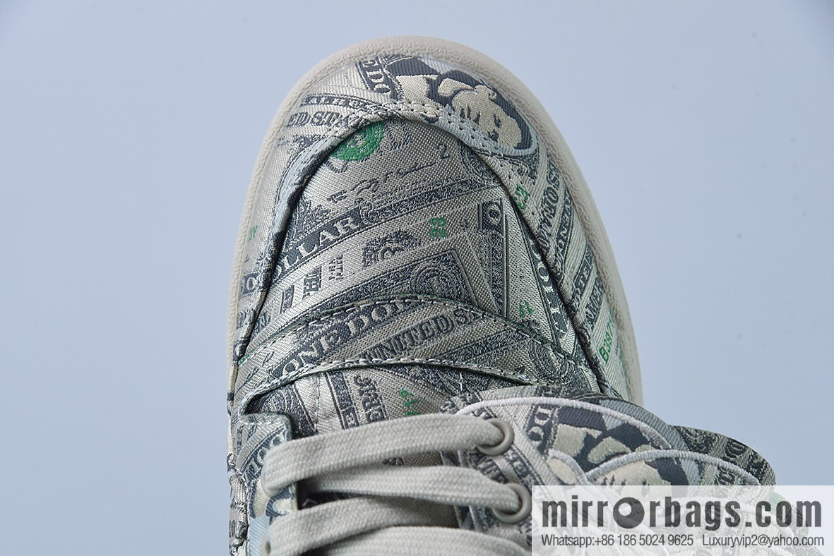 Adidas/adidas Forum Low JS joint name, beige full of banknote wings low-top board shoes, item number: GX6393YF