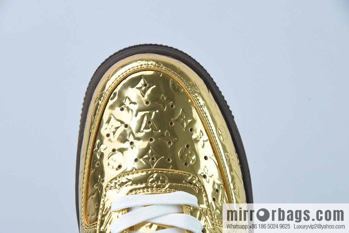 LV/Louis Vuitton LVx Nk Air Force 1 Low Louis Vuitton Donkey LV Joint, Air Force One Low Casual Shoes
