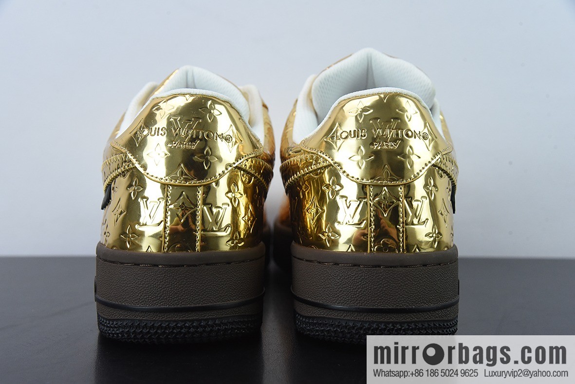 LV/Louis Vuitton LVx Nk Air Force 1 Low Louis Vuitton Donkey LV Joint, Air Force One Low Casual Shoes