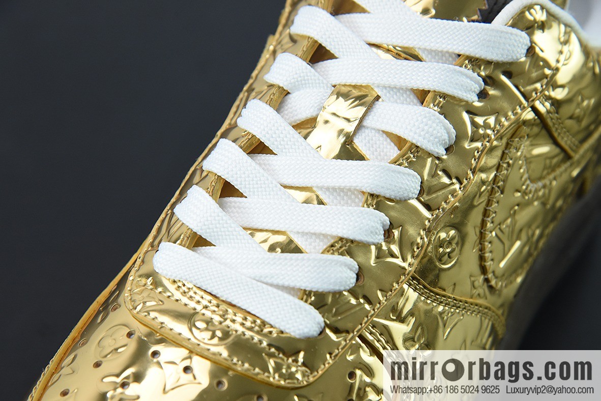 LV/Louis Vuitton LVx Nk Air Force 1 Low Louis Vuitton Donkey LV Joint, Air Force One Low Casual Shoes