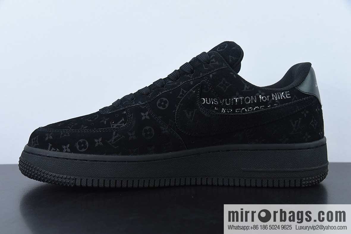 LVx Nk Air Force 1 Low Louis Vuitton Donkey LV Joint, Air Force One Low Top Sneakers