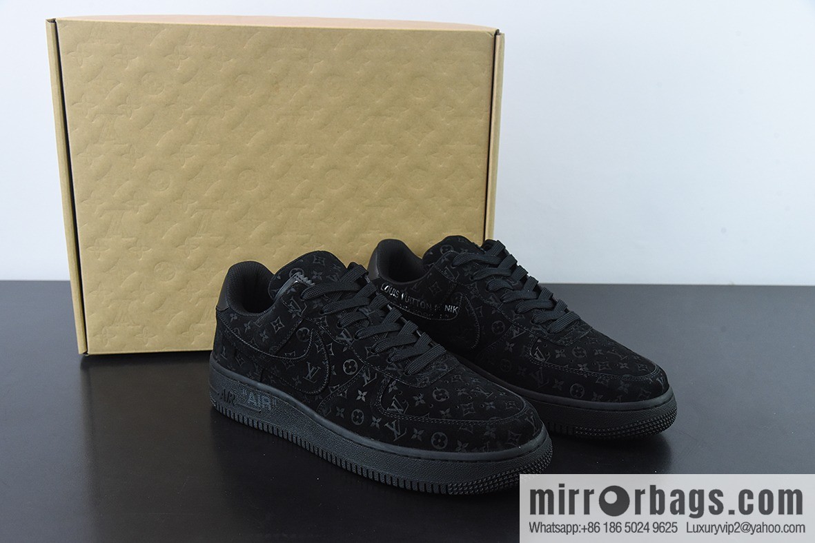 LVx Nk Air Force 1 Low Louis Vuitton Donkey LV Joint, Air Force One Low Top Sneakers