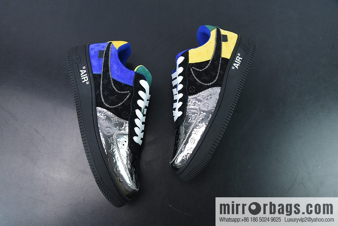 LVx Nk Air Force 1 Low Louis Vuitton Donkey LV Joint, Air Force One Low Top Sneakers