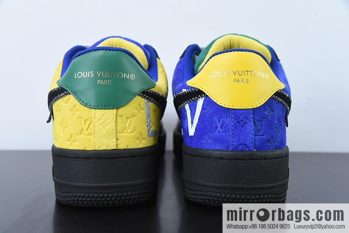 LVx Nk Air Force 1 Low Louis Vuitton Donkey LV Joint, Air Force One Low Top Sneakers