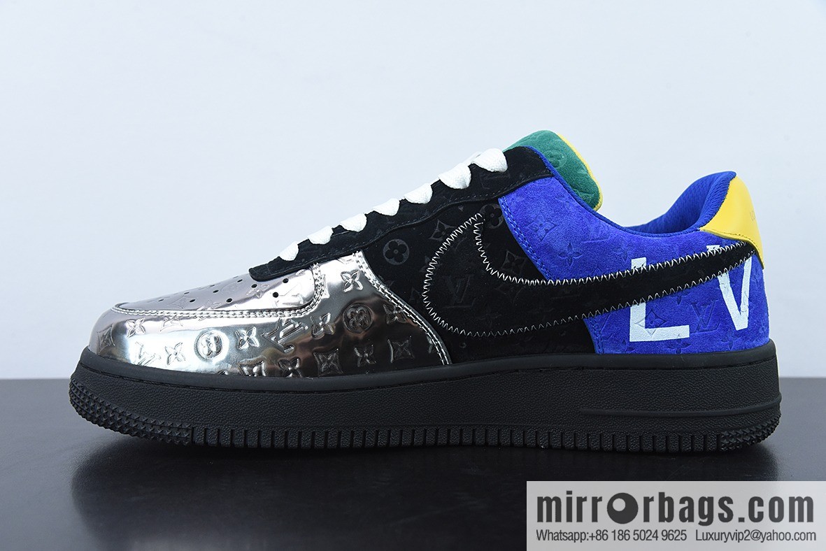 LVx Nk Air Force 1 Low Louis Vuitton Donkey LV Joint, Air Force One Low Top Sneakers