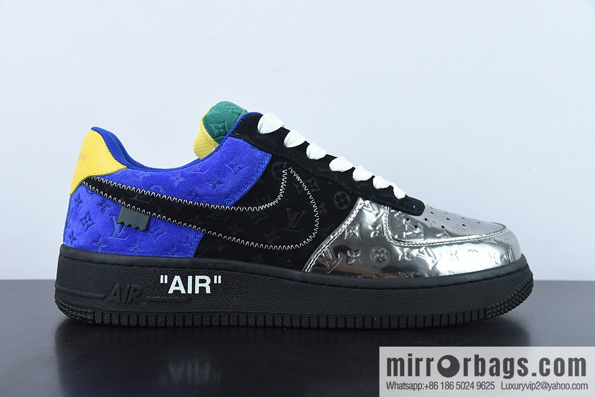 LVx Nk Air Force 1 Low Louis Vuitton Donkey LV Joint, Air Force One Low Top Sneakers