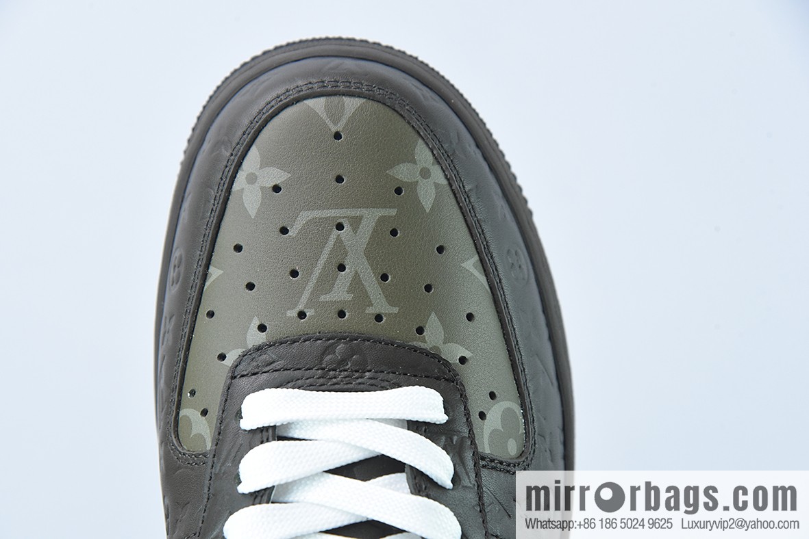 LVx Nk Air Force 1 Low Louis Vuitton Donkey LV Joint, Air Force One Low Top Sneakers