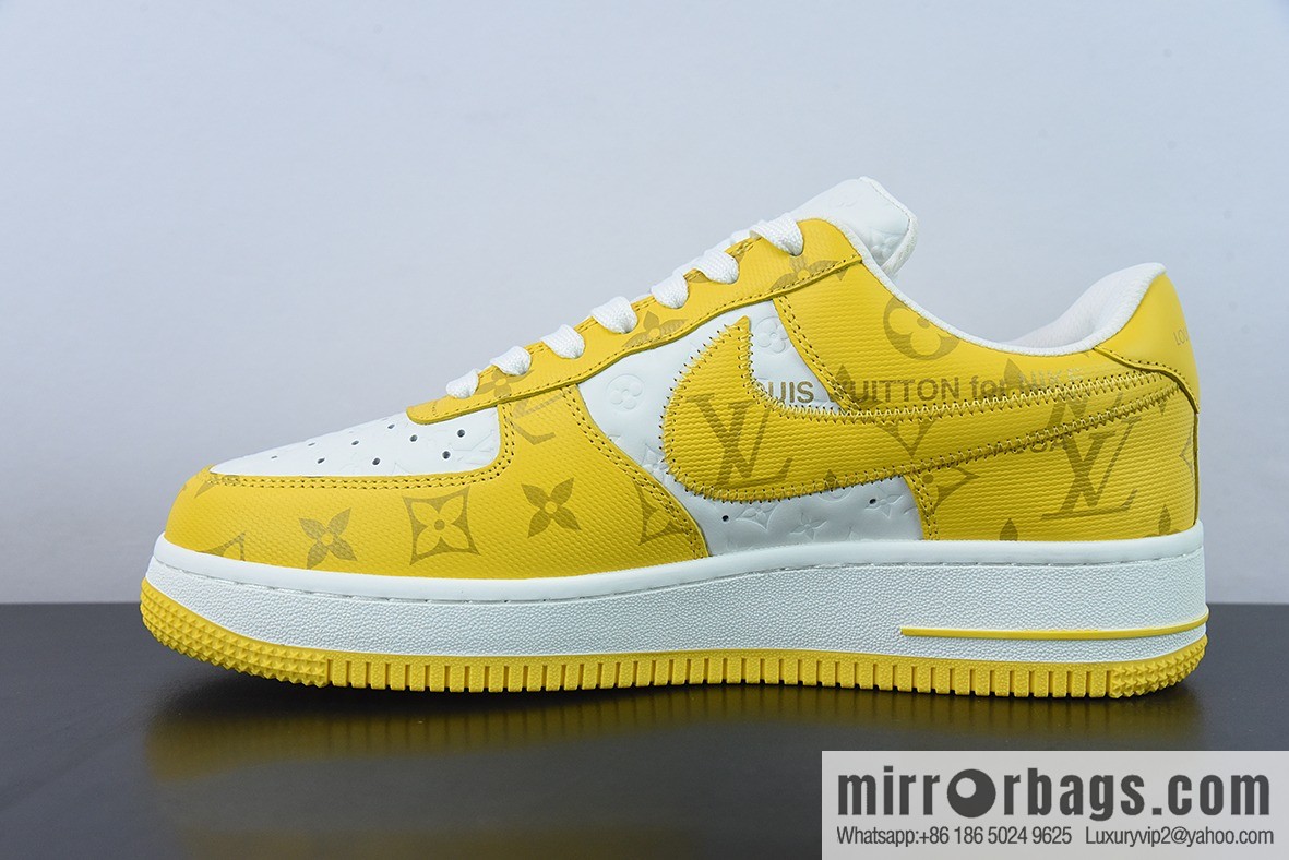 LVx Nk Air Force 1 Low Louis Vuitton Donkey LV Joint, Air Force One Low Top Sneakers