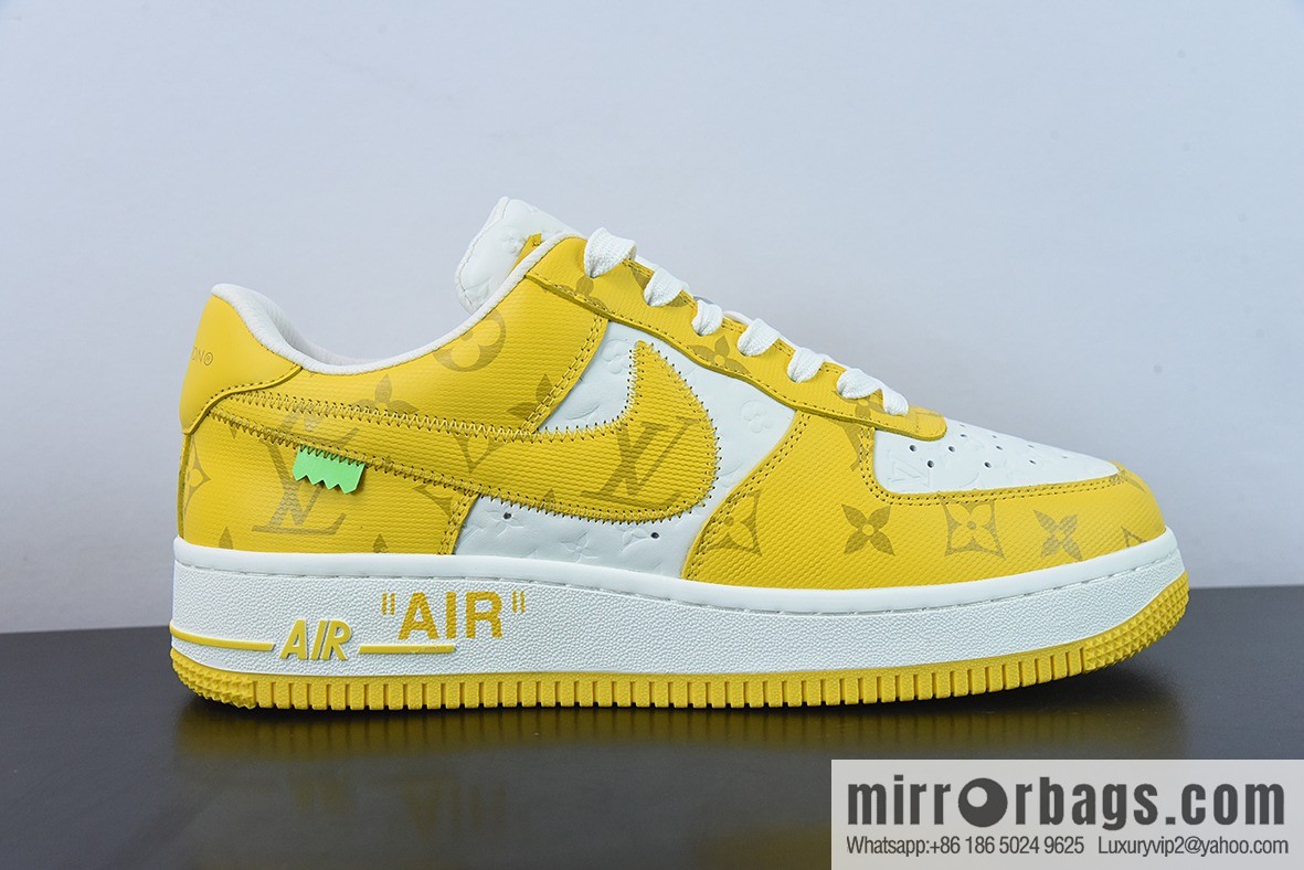 LVx Nk Air Force 1 Low Louis Vuitton Donkey LV Joint, Air Force One Low Top Sneakers