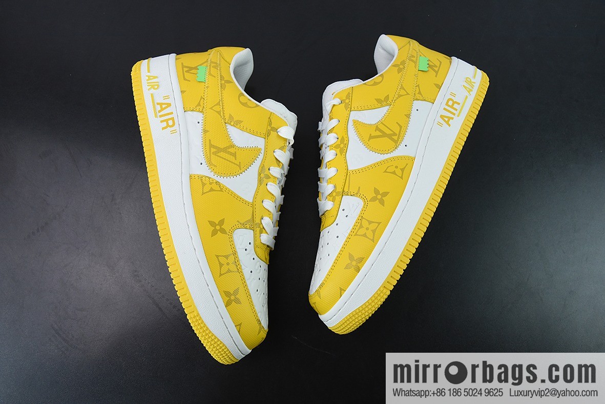 LVx Nk Air Force 1 Low Louis Vuitton Donkey LV Joint, Air Force One Low Top Sneakers
