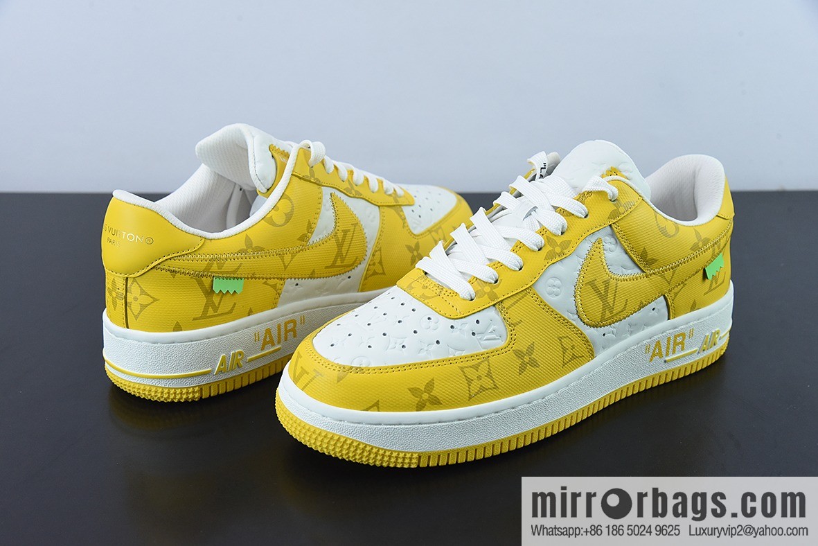 LVx Nk Air Force 1 Low Louis Vuitton Donkey LV Joint, Air Force One Low Top Sneakers