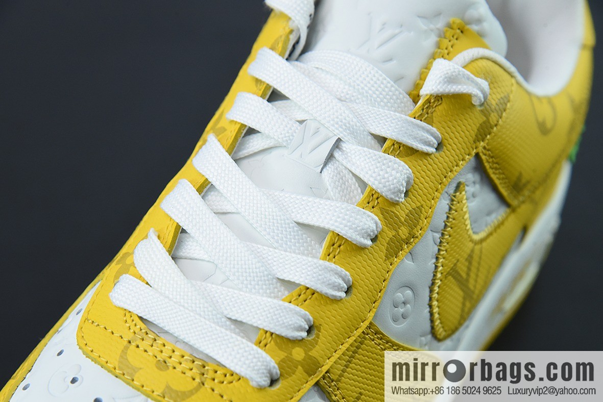 LVx Nk Air Force 1 Low Louis Vuitton Donkey LV Joint, Air Force One Low Top Sneakers