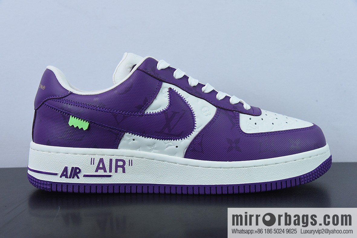 LVx Nk Air Force 1 Low Louis Vuitton Donkey LV Joint, Air Force One Low Top Sneakers