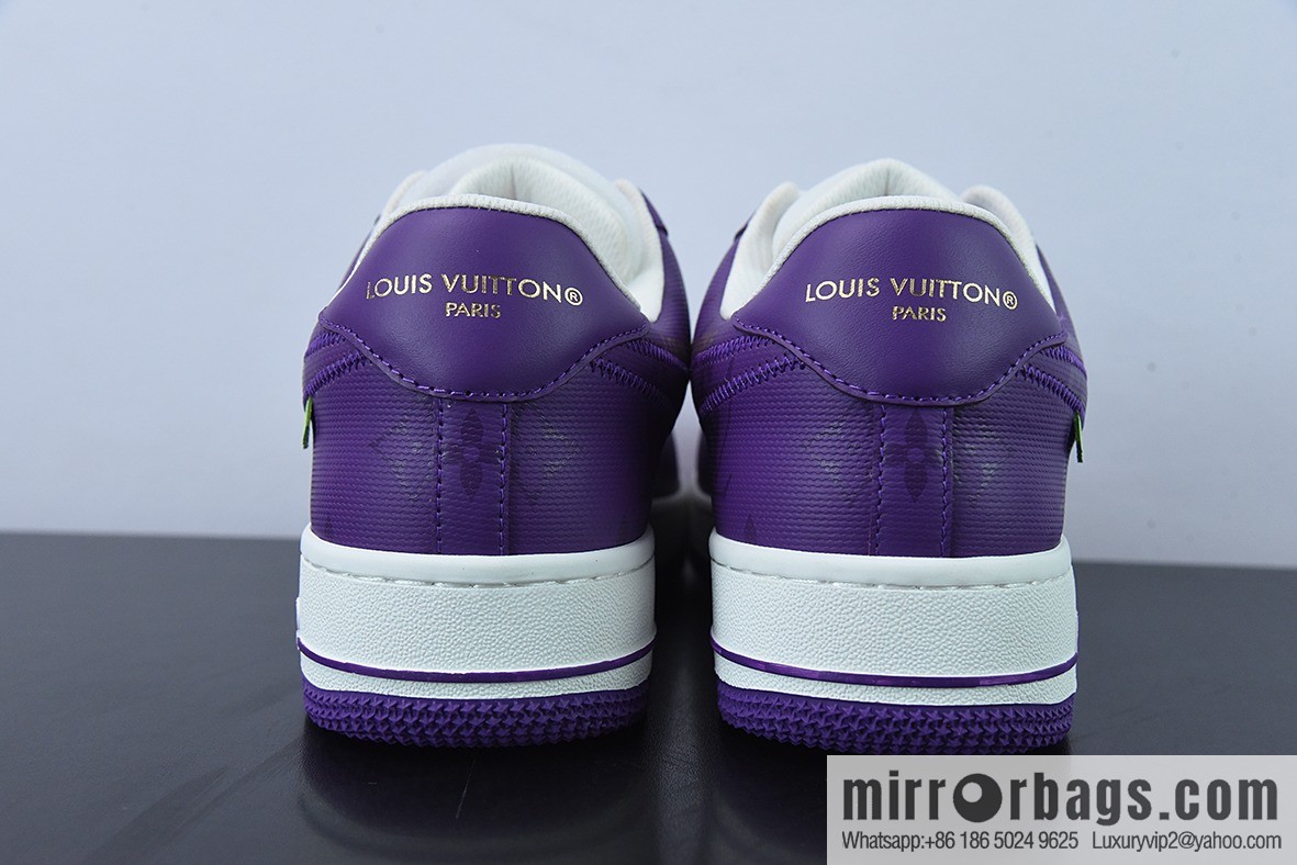 LVx Nk Air Force 1 Low Louis Vuitton Donkey LV Joint, Air Force One Low Top Sneakers