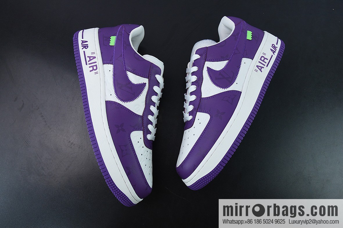 LVx Nk Air Force 1 Low Louis Vuitton Donkey LV Joint, Air Force One Low Top Sneakers
